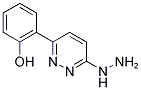2-(6-HYDRAZINO-PYRIDAZIN-3-YL)-PHENOL 结构式