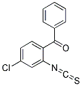 (4-CHLORO-2-ISOTHIOCYANATO-PHENYL)-PHENYL-METHANONE 结构式