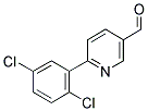 6-(2,5-DICHLORO-PHENYL)-PYRIDINE-3-CARBALDEHYDE 结构式