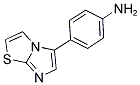 4-IMIDAZO[2,1-B][1,3]THIAZOL-5-YLANILINE 结构式