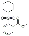 METHYL-2-(CYCLOHEXYLSULPHONYL)BENZOATE 结构式