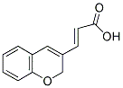 (2E)-3-(2H-CHROMEN-3-YL)ACRYLIC ACID 结构式