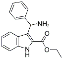 3-(AMINOPHENYLMETHYL)-2-INDOLECARBOXYLIC ACID ETHYL ESTER 结构式