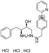 3(S)-AMINO-4-PHENYL-1-[N-(4-PYRIDIN-2-YL-BENZYL)-HYDRAZINO]-BUTAN-2(S)-OL TRIHYDROCHLORIDE 结构式