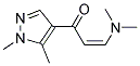 3-DIMETHYLAMINO-1-(1,5-DIMETHYL-1H-PYRAZOL-4-YL)-PROPENONE 结构式