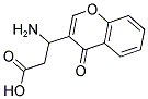 3-Amino-3-(4-oxo-4H-chromen-3-yl)-propionic acid 结构式