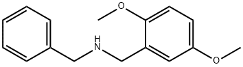 BENZYL-(2,5-DIMETHOXY-BENZYL)-AMINE 结构式