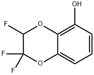 2,2,3-TRIFLUORO-2,3-DIHYDROBENZO[1,4]-DIOXIN-5-OL 结构式