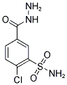 2-CHLORO-5-(HYDRAZINOCARBONYL)BENZENESULFONAMIDE 结构式