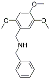 1-PHENYL-N-(2,4,5-TRIMETHOXYBENZYL)METHANAMINE 结构式