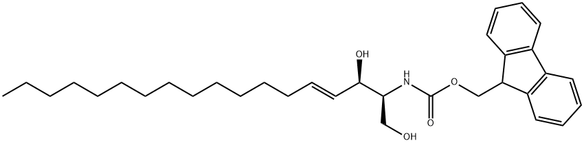 FMOC-ERYTHRO-SPHINGOSINE 结构式