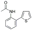 N-(2-THIOPHEN-2-YL-PHENYL)-ACETAMIDE 结构式