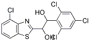 1-(4-CHLOROBENZOTHIAZOLYLZ-YL)-2-(1,3,5-TRICHLOROPHENYL-6-YL) ETHYLENE GLYCOL 结构式