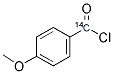 4-METHOXYBENZOYL CHLORIDE, [CARBOXYL-14C] 结构式