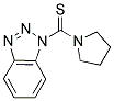 BENZOTRIAZOL-1-YLPYRROLIDIN-1-YLMETHANETHIONE 结构式