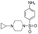 4-[(4-CYCLOPROPYLPIPERAZIN-1-YL)SULFONYL]ANILINE 结构式