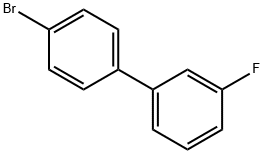 4'-溴-3-氟-1,1'-联苯 结构式