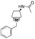 (R)-(+)-1-Benzyl-3-acetylaminopyrrolidine 结构式