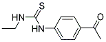 N-(4-ACETYLPHENYL)-N'-ETHYLTHIOUREA 结构式