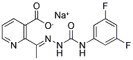 DIFLUFENZOPYR SODIUM SALT 结构式