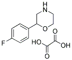 2-(4-FLUOROPHENYL)MORPHOLINE OXALATE 结构式