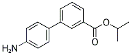 4'-氨基-[1,1'-联苯]-3-羧酸异丙酯 结构式