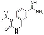 (3-CARBAMIMIDOYL-BENZYL)-CARBAMIC ACID TERT-BUTYL ESTER 结构式