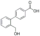 2'-Hydroxymethyl-biphenyl-4-carboxylic acid 结构式