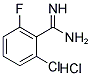 2-氯-6-氟苯甲脒盐酸盐 结构式