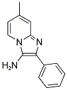 7-METHYL-2-PHENYLIMIDAZO[1,2-A]PYRIDIN-3-AMINE 结构式