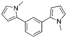 1-Methyl-2-[3-(1-methyl-1H-pyrrol-2-yl)phenyl]-1H-pyrrole 结构式