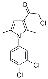 2-CHLORO-1-[1-(3,4-DICHLORO-PHENYL)-2,5-DIMETHYL-1H-PYRROL-3-YL]-ETHANONE 结构式