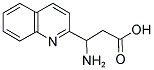 3-AMINO-3-QUINOLIN-2-YL-PROPIONIC ACID 结构式