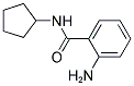 2-AMINO-N-CYCLOPENTYLBENZAMIDE 结构式