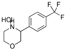 3-[4-(TRIFLUOROMETHYL)PHENYL]MORPHOLINE HYDROCHLORIDE 结构式