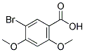 5-BROMO-2,4-DIMETHOXYBENZOIC ACID 结构式