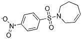 1-((4-NITROPHENYL)SULFONYL)-2,3,4,7-TETRAHYDRO-1H-AZEPINE 结构式