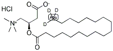 氘代硬脂酰(18,18,18-D3)-L-盐酸肉碱 结构式