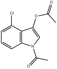 4-CHLORO-3-INDOXYL-1,3-DIACETATE 结构式