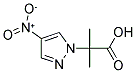 2-METHYL-2-(4-NITRO-PYRAZOL-1-YL)-PROPIONIC ACID 结构式