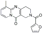 2-(2-FUROYL)-6-METHYL-1,2,3,4-TETRAHYDRO-11H-DIPYRIDO[1,2-A:4',3'-D]PYRIMIDIN-11-ONE 结构式