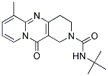 N-(TERT-BUTYL)-6-METHYL-11-OXO-4,11-DIHYDRO-1H-DIPYRIDO[1,2-A:4',3'-D]PYRIMIDINE-2(3H)-CARBOXAMIDE 结构式