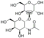 ALPHA-D-N-ACETYLGALACTOSAMINYL 1-3 GALACTOSE 结构式