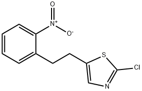 2-CHLORO-5-(2-NITROPHENETHYL)-1,3-THIAZOLE 结构式