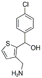 [3-(AMINOMETHYL)THIEN-2-YL](4-CHLOROPHENYL)METHANOL 结构式