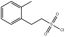 2-(邻甲苯基)乙烷-1-磺酰氯 结构式