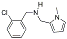 1-(2-CHLOROPHENYL)-N-((1-METHYL-1H-PYRROL-2-YL)METHYL)METHANAMINE 结构式