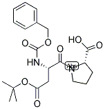 T-BUTYL-N-CARBOBENZYLOXY-L-ASPARTYL-L-PROLINE 结构式
