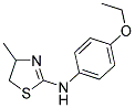 (4-ETHOXY-PHENYL)-(4-METHYL-4,5-DIHYDRO-THIAZOL-2-YL)-AMINE 结构式