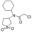 2-CHLORO-N-CYCLOHEXYL-N-(1,1-DIOXIDOTETRAHYDROTHIEN-3-YL)ACETAMIDE 结构式